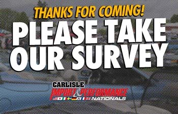 Complete the Import & Performance Nationals Survey