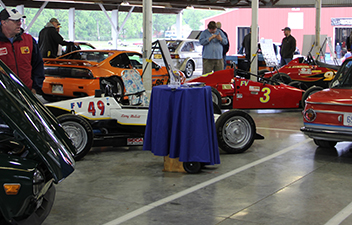 Race Vehicles on Special Display