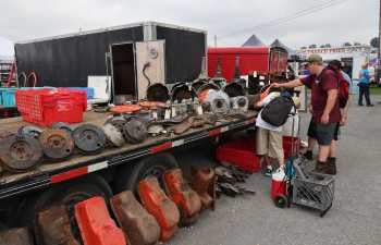 Early-Bird Shopping in the Mopar Automotive Flea Market