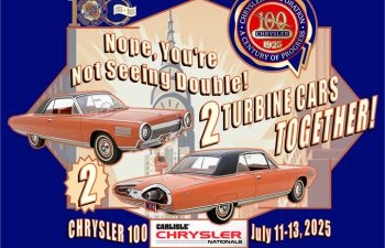 See TWO Chrysler Turbine Cars at Carlisle