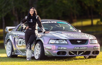 See Morgan Drifts In Action At Ford Nationals