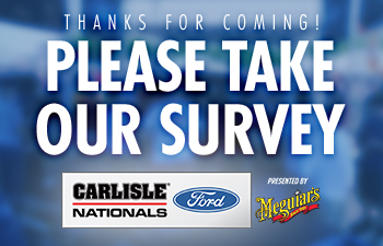 Complete the Carlisle Ford Nationals Survey