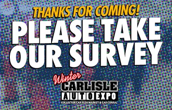Complete the Winter Carlisle Auto Expo Survey