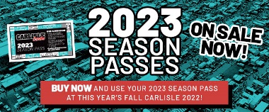 Carlisle Events - Season Pass Promo Graphic