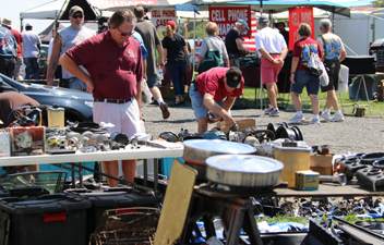 The Corvettes at Carlisle Automotive Flea Market Awaits You