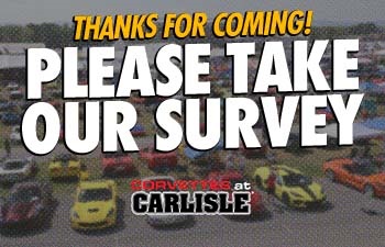 Complete the Corvettes at Carlisle Survey