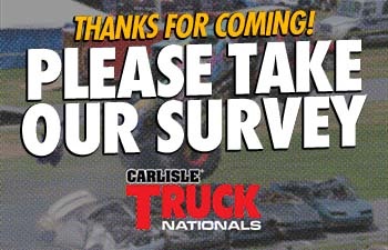 Complete the Carlisle Truck Nationals Survey