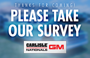 Complete the Carlisle GM Nationals Survey