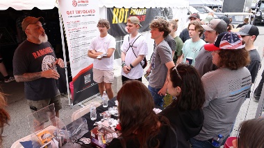 Students Meet with Lou Santiago at Spring Carlisle2