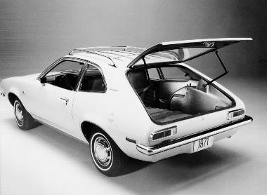 2. 1971 Ford Pinto__Open Hatch